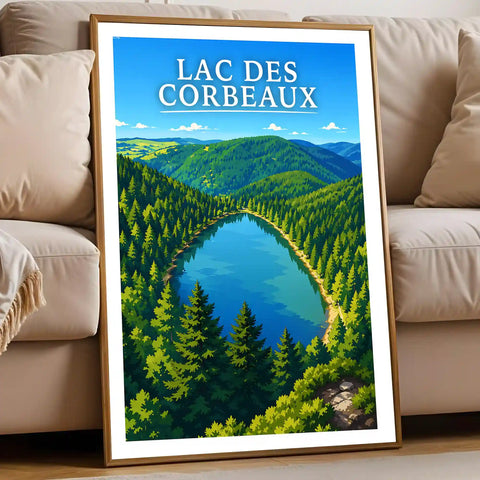 Affiche - Lac des Corbeaux