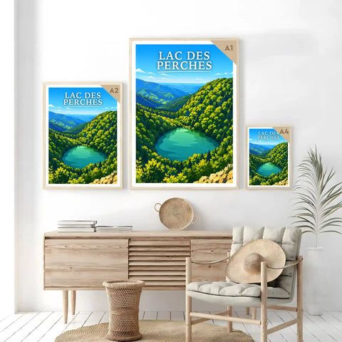 Affiche - Lac des Perches