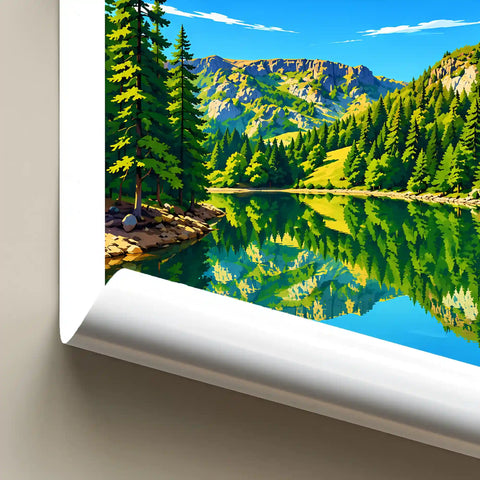 Affiche - Lac des Truites
