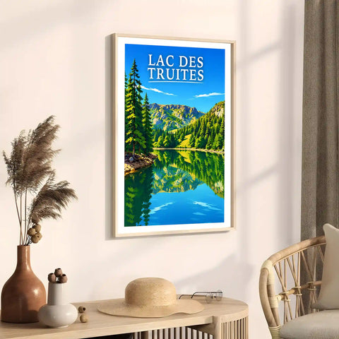 Affiche - Lac des Truites