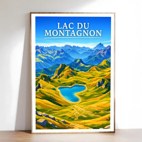 Affiche - Lac du Montagnon