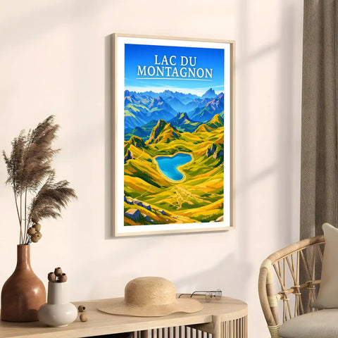 Affiche - Lac du Montagnon
