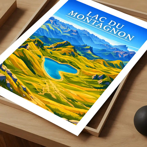 Affiche - Lac du Montagnon