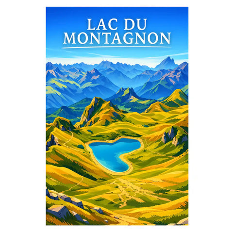 Affiche - Lac du Montagnon