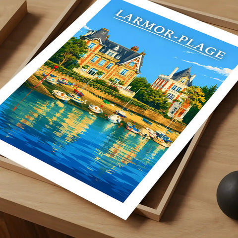 Affiche - Larmor-Plage
