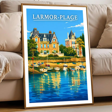 Affiche - Larmor-Plage