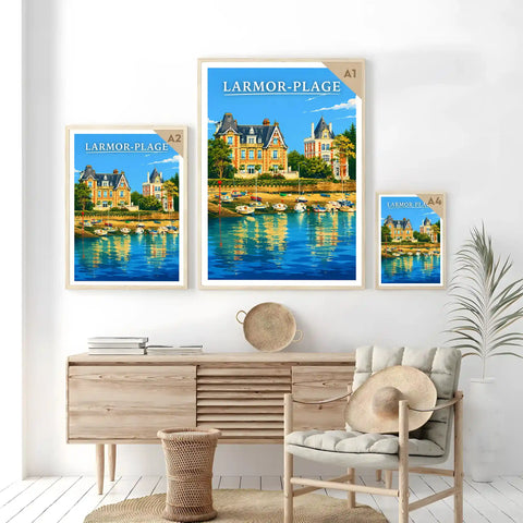 Affiche - Larmor-Plage