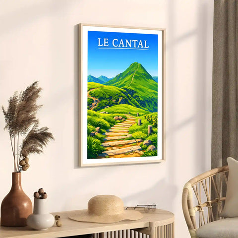 Affiche - Le Cantal