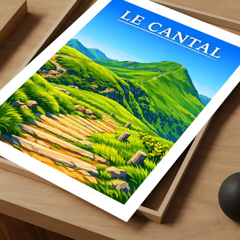 Affiche - Le Cantal