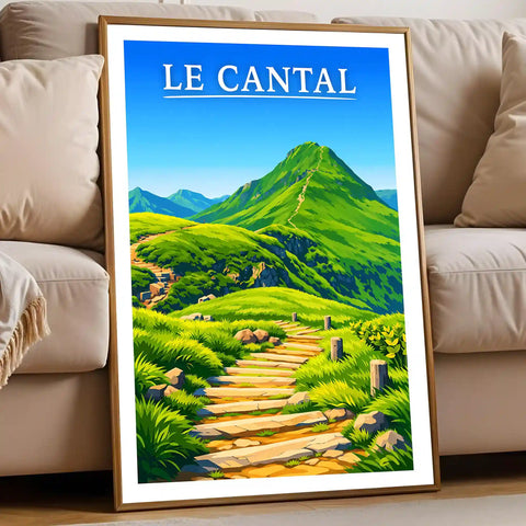 Affiche - Le Cantal
