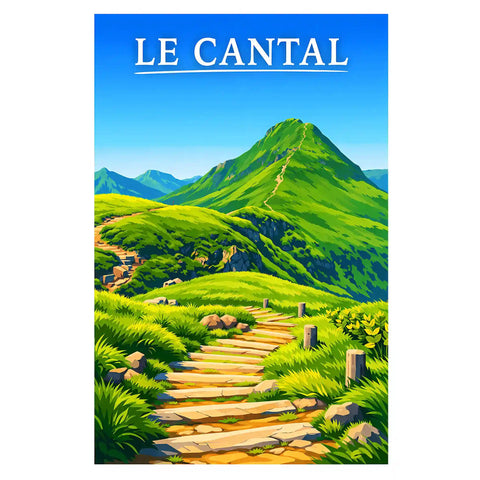 Affiche - Le Cantal