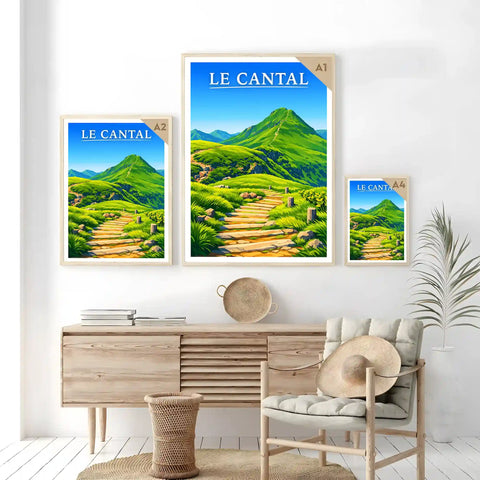 Affiche - Le Cantal