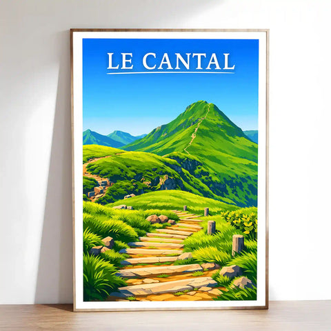 Affiche - Le Cantal