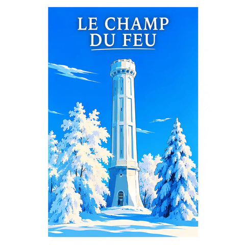 Affiche - Le Champ du Feu