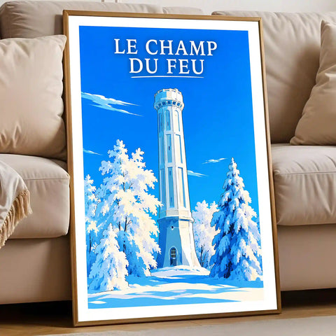 Affiche - Le Champ du Feu