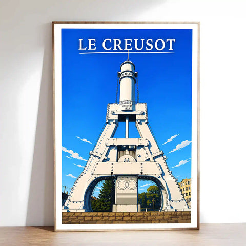 Affiche - Le Creusot