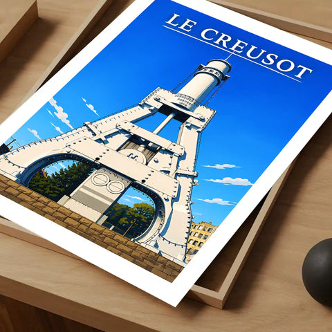 Affiche - Le Creusot