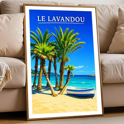 Affiche - Le Lavandou