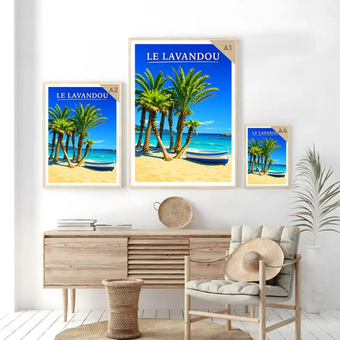 Affiche - Le Lavandou