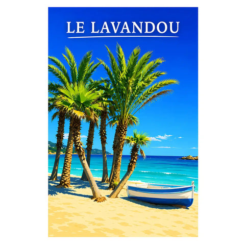Affiche - Le Lavandou