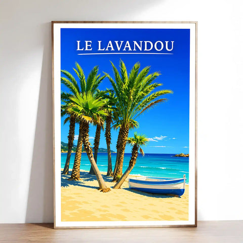 Affiche - Le Lavandou