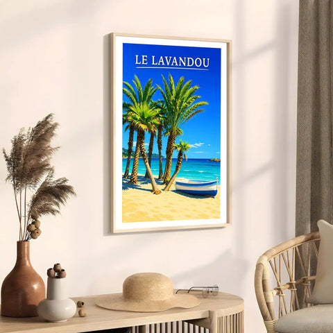 Affiche - Le Lavandou