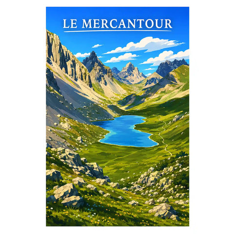 Affiche - Le Mercantour