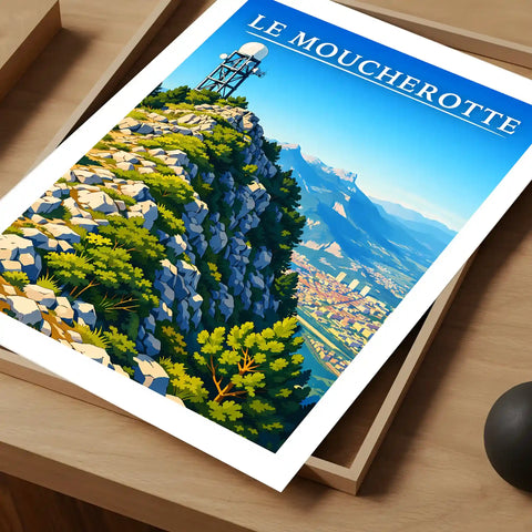 Affiche - Le Moucherotte