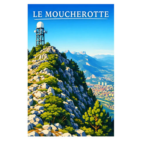 Affiche - Le Moucherotte