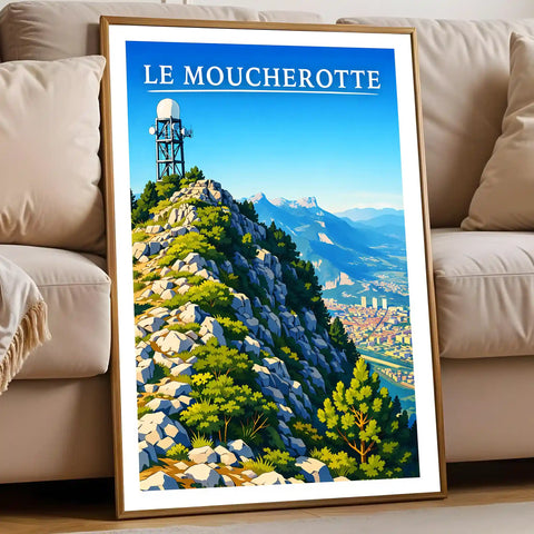 Affiche - Le Moucherotte