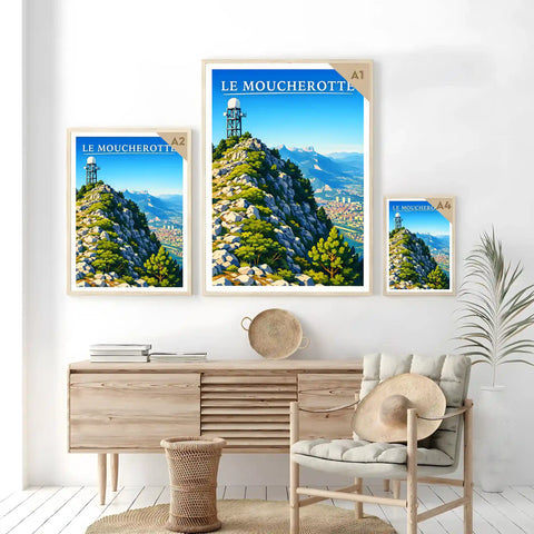 Affiche - Le Moucherotte