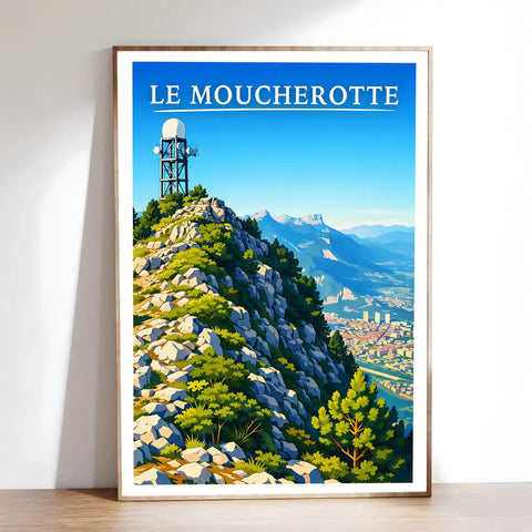 Affiche - Le Moucherotte