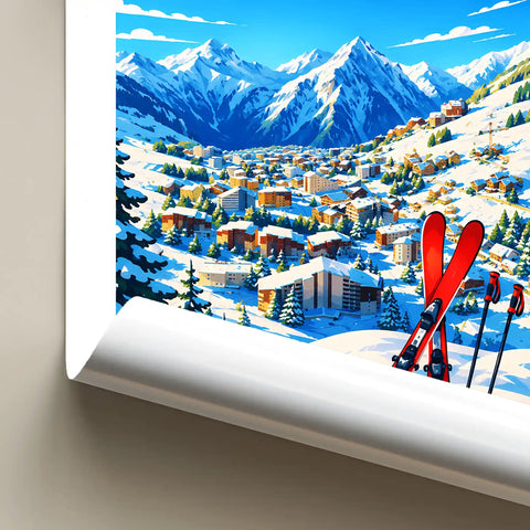 Affiche - Les 2 Alpes