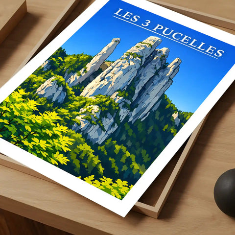 Affiche - Les 3 Pucelles