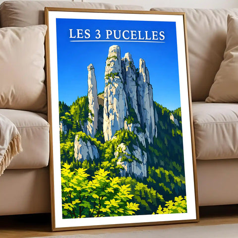 Affiche - Les 3 Pucelles