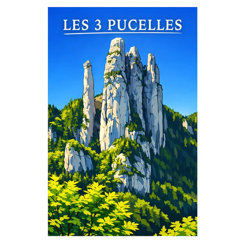 Affiche - Les 3 Pucelles
