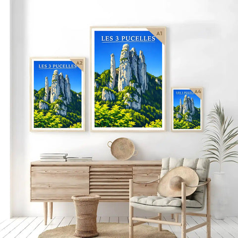 Affiche - Les 3 Pucelles