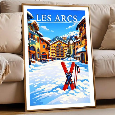 Affiche - Les Arcs