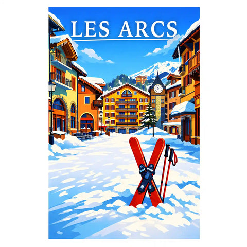 Affiche - Les Arcs