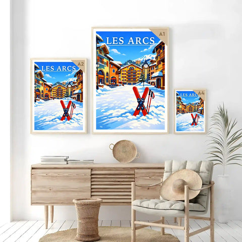 Affiche - Les Arcs