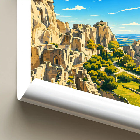 Affiche - Les Baux-de-Provence