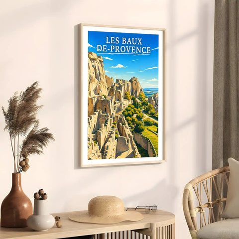 Affiche - Les Baux-de-Provence