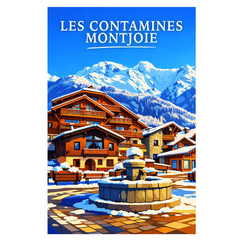 Affiche - Les Contamines-Montjoie