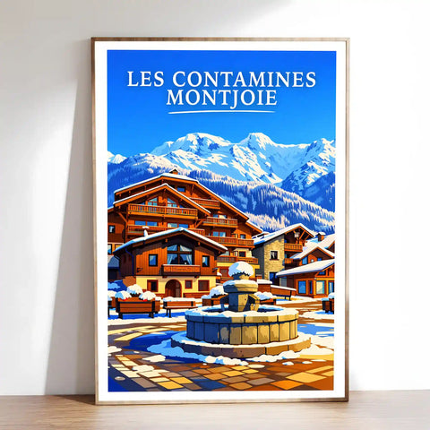 Affiche - Les Contamines-Montjoie