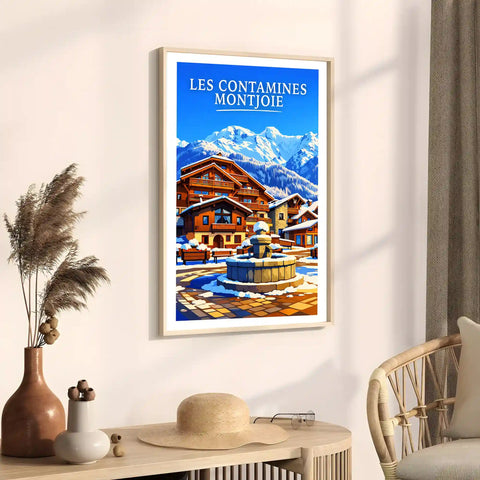 Affiche - Les Contamines-Montjoie