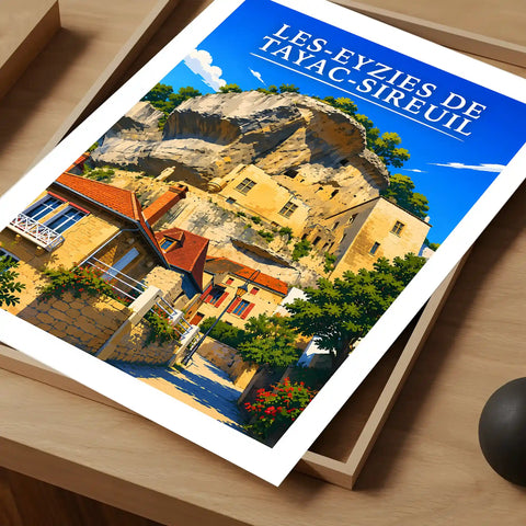Affiche - Les Eyzies-de-Tayac-Sireuil