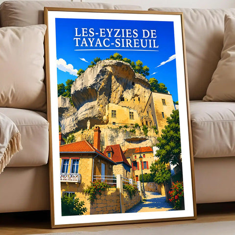 Affiche - Les Eyzies-de-Tayac-Sireuil