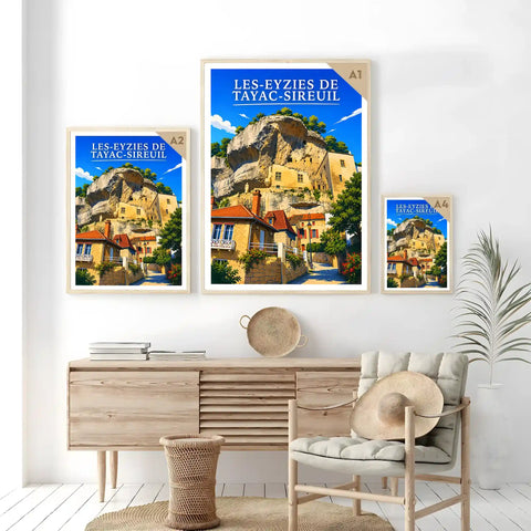 Affiche - Les Eyzies-de-Tayac-Sireuil