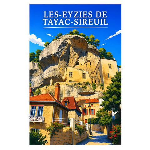 Affiche - Les Eyzies-de-Tayac-Sireuil