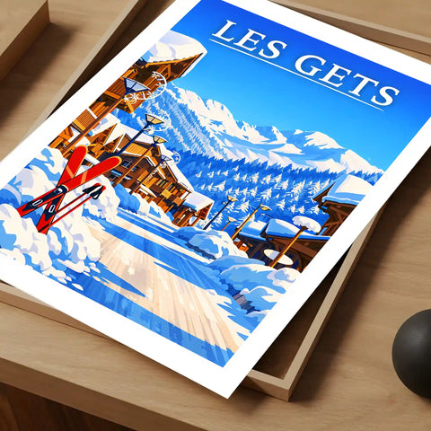 Affiche - Les Gets